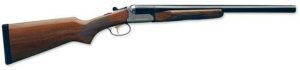 STOEGER COACH GUN SUPREME SXS, AA-GRADE GLOSS WALNUT, BLUE/STAINLESS RECEIVER 12 GA, 20″ BARREL