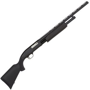 MOSSBERG MAVERICK 88 ALL PURPOSE BANTAM YOUTH PUMP ACTION SHOTGUN 20 GAUGE 22″ BARREL 3″ CHAMBER 5 ROUNDS BEAD SIGHT SYNTHETIC FOREND/STOCK MATTE BLACK