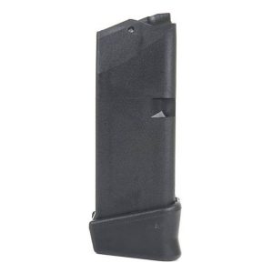 GLOCK 27 MAGAZINE W/ EXTENDED BASE, .40 S&W, 10 ROUNDS, POLYMER, BLACK, FINGER EXTENSION