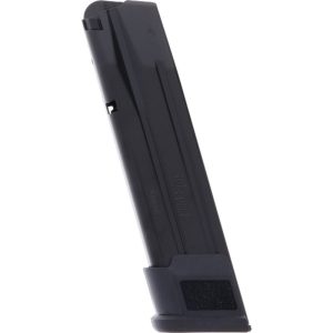 SIG SAUER P250/P320 EXTENDED MAGAZINE 9MM LUGER 21 ROUNDS STEEL BLACK MAG-MOD-F-9-21