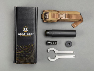 GEMTECH ABYSS SUPPRESSOR 5.56 / 5.7 X 28 W/ QD MOUNT