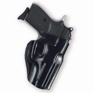 GALCO STINGER WALTHER PPS, TAURUS 709 BELT HOLSTER RIGHT HAND LEATHER BLACK