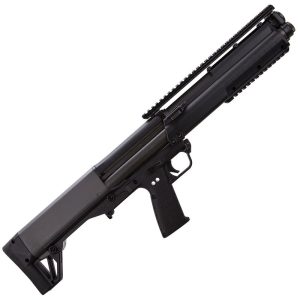 KEL-TEC KSG PUMP ACTION SHOTGUN 12 GAUGE 18.5″ BARREL 3″ CHAMBER 12 ROUNDS DUAL TUBE MAGAZINES DOWNWARD EJECTION AMBIDEXTROUS SYNTHETIC STOCK MATTE BLACK FINISH