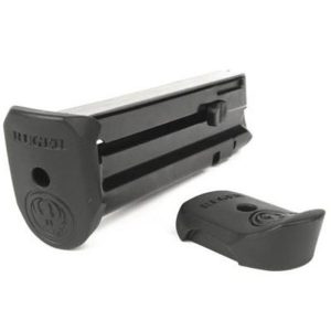 RUGER SR22 MAGAZINE 10 ROUNDS .22 LONG RIFLE STEEL CONSTRUCTION FLAT/EXTENDED POLYMER FLOOR PLATE BLUED FINISH