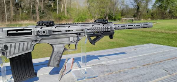 RADIKAL NK-1 SERIES 12 GAUGE BULLPUP SHOTGUN WITH GREY DISTRESSED CERAKOTE FINISH - Image 3