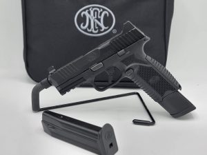 FNH FN-509 TACTICAL 9MM LUGER SEMI AUTO PISTOL 4.5″ THREADED BARREL 24/17 ROUNDS AMBIDEXTROUS CONTROLS NIGHT SIGHTS POLYMER FRAME MATTE BLACK FINISH