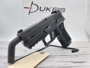 SIG SAUER P320 X COMPACT 9MM LUGER SEMI AUTO PISTOL 3.6″ BARREL 15 ROUNDS NIGHT SITES POLYMER GRIP FRAME BLACK FINISH OPTICS READY