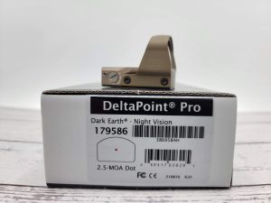 LEUPOLD DELTAPOINT PRO NV 2.5 MOA REFLEX RED DOT SIGHT FDE