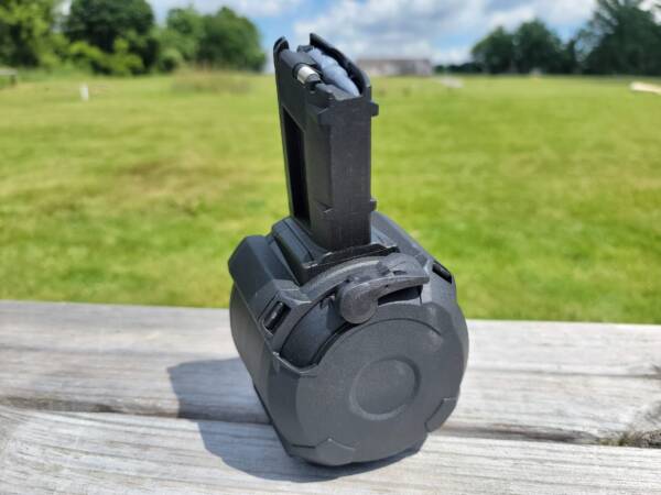 MAGPUL PMAG D-60 AR-15 DRUM MAGAZINE, 5.56/.223, 60 ROUNDS, BLACK - Image 3