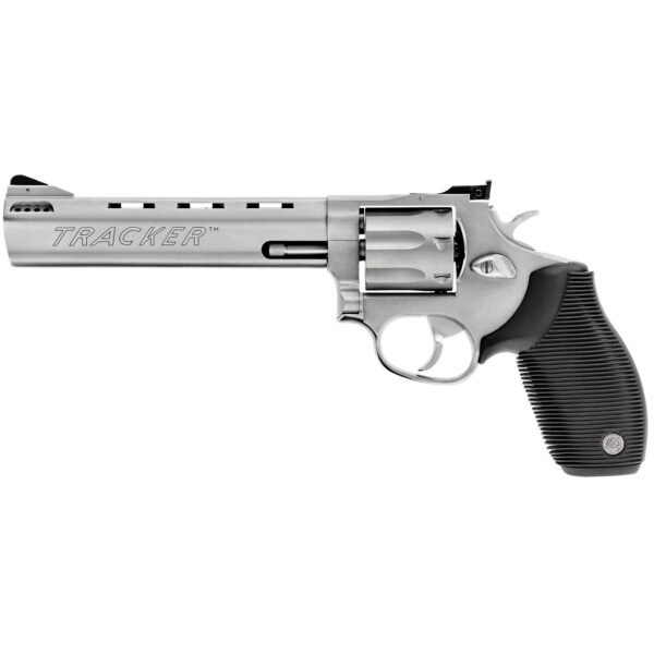 Taurus Tracker 627 Double Action Revolver .357 Magnum 6.5" Ported Barrel 7 Rounds Fixed Front Sight/Adj Rear Sight Rubber Grip Matte Stainless Steel Finish