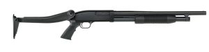 MOSSBERG MAVERICK 88 SECURITY PUMP ACTION SHOTGUN 12 GAUGE 18.5″ BARREL 3″ CHAMBER 5 ROUNDS BEAD SIGHT ATI SHOTFORCE FOLDING STOCK BLACK