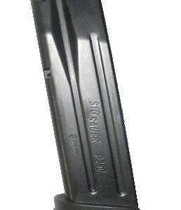 SIG SAUER P250 COMPACT FACTORY SIG MAGAZINE FITS .40 S&W, .357 SIG. – BLUED STEEL – 13 ROUND