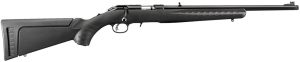 RUGER AMER-RF .17 HMR THREADED BARREL BLK/SYN
