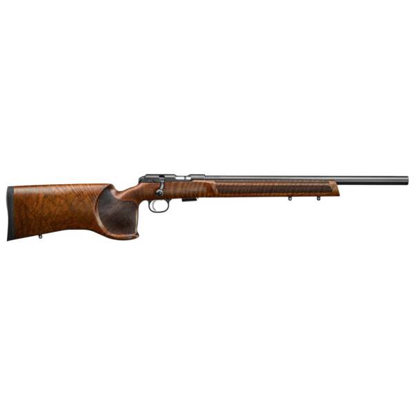 CZ 457 VARMINT MTR BOLT ACTION RIFLE 22 LONG RIFLE 20.5″ VARMINT BARREL 5 ROUND CAPACITY TURKISH WALNUT, TARGET STYLE STOCK - Image 2