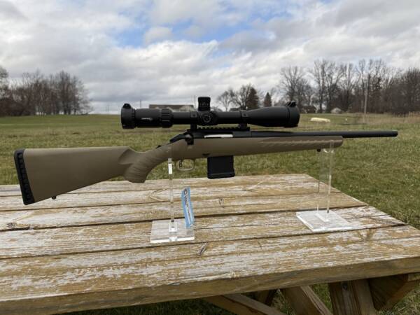 PRE-OWNED RUGER AMERICAN 5.56 BOLT ACTION RIFLE WITH SCOPE - Image 3
