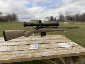 PRE-OWNED RUGER AMERICAN 5.56 BOLT ACTION RIFLE WITH SCOPE