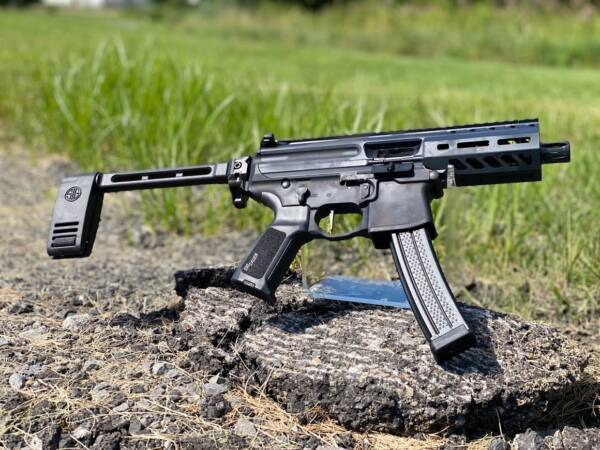 SIG SAUER MPX K PISTOL 9MM, 4.5″ BARREL, BLACK, FOLDING BRACE STOCK, 30RD - Image 2