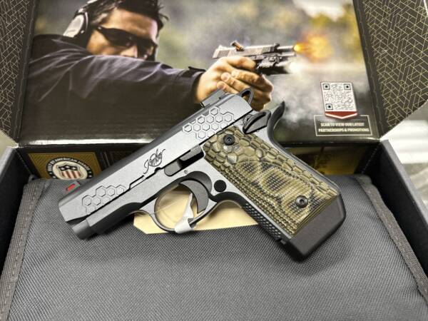 KIMBER MICRO 9 KHX, 9MM, FIBER OPTIC SIGHTS, GREY, G-10 GRIPS - Image 2