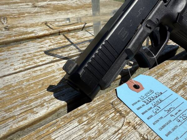 PRE-OWNED GLOCK G47 MOS 9MM WITH SUPPRESSOR HEIGHT SIGHTS - Image 3