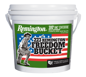 REMINGTON UMC FREEDOM BUCKET .223 REM 55-GRAIN 300-ROUNDS FMJ