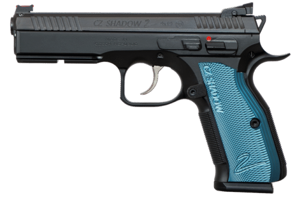 CZ SHADOW 2 9MM BLUE GRIP - Image 2