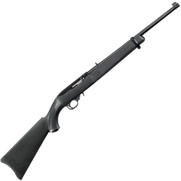 RUGER 10/22 SEMI AUTO RIFLE .22 LR 18.5″ BARREL 10 ROUNDS BLACK SYNTHETIC STOCK BLACK MATTE FINISH 1151 - Image 2